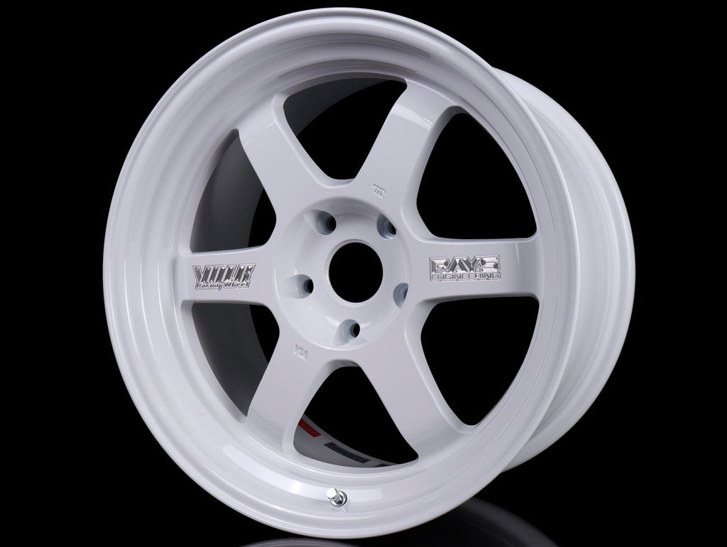 Volk Racing TE37V 10th Anniversary - Dash White - 18x9.5 / 5x120 / +22