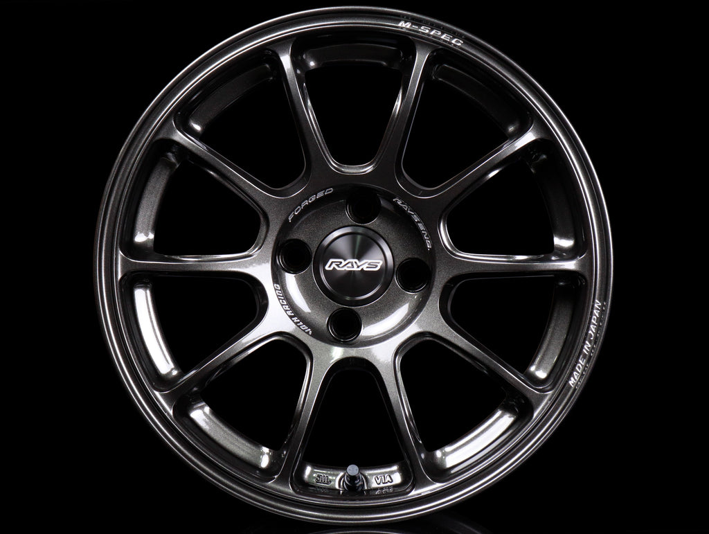 Volk Racing ZE40 M-Spec Wheels - Diamond Dark Gunmetal / 15x8 / 4x100