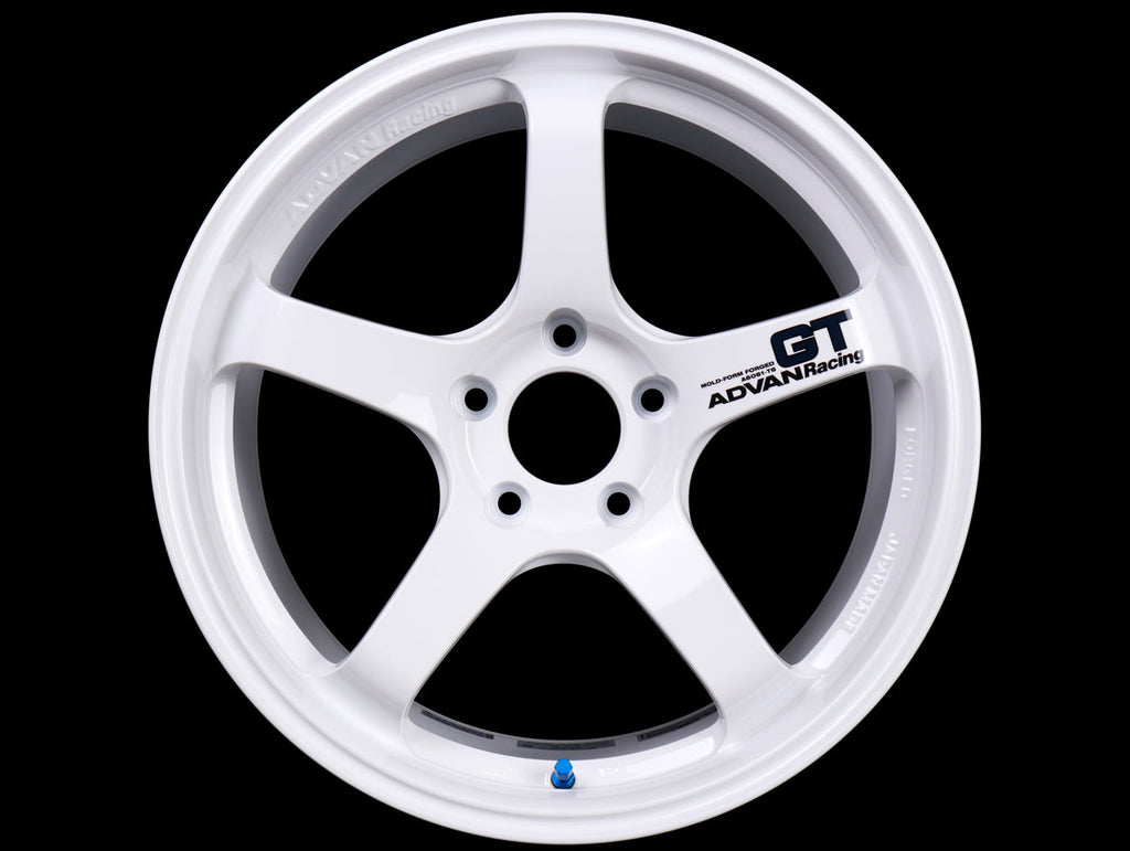 Advan Racing GT Wheels - Racing White / 18x9.5 / 5x120 / +35
