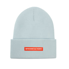 Load image into Gallery viewer, SpeedFactory Grey/Red SpeedFactory Beanie