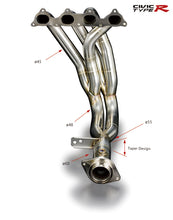 Load image into Gallery viewer, Toda Racing B16B (EK9) Exhaust Manifold Ver.2 (4-2-1 SUS)