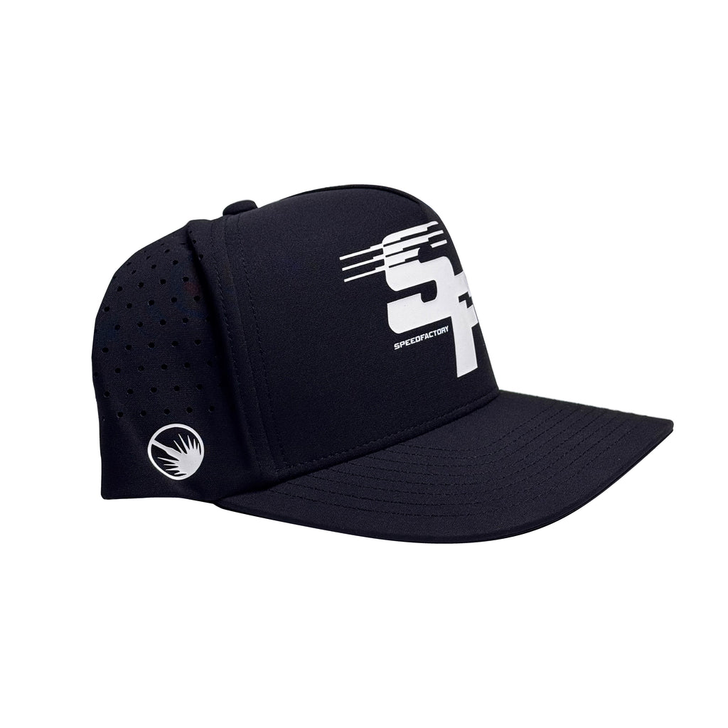 SpeedFactory Racing New Era Perforated Snapback - Black
