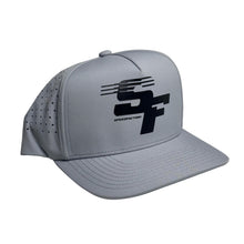 Load image into Gallery viewer, SpeedFactory Racing New Era Perforated Snapback - Grey