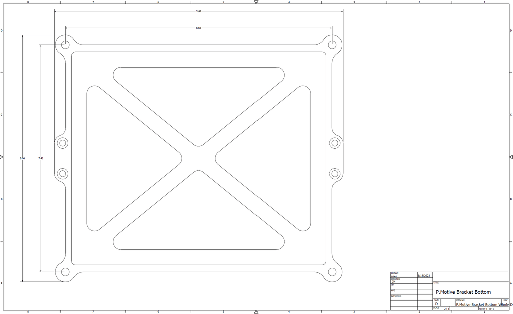 FuelTech P.Motive Racing Battery Bracket