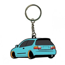 Load image into Gallery viewer, Blox Racing Key Chain - EG Civic - BLOX Racing