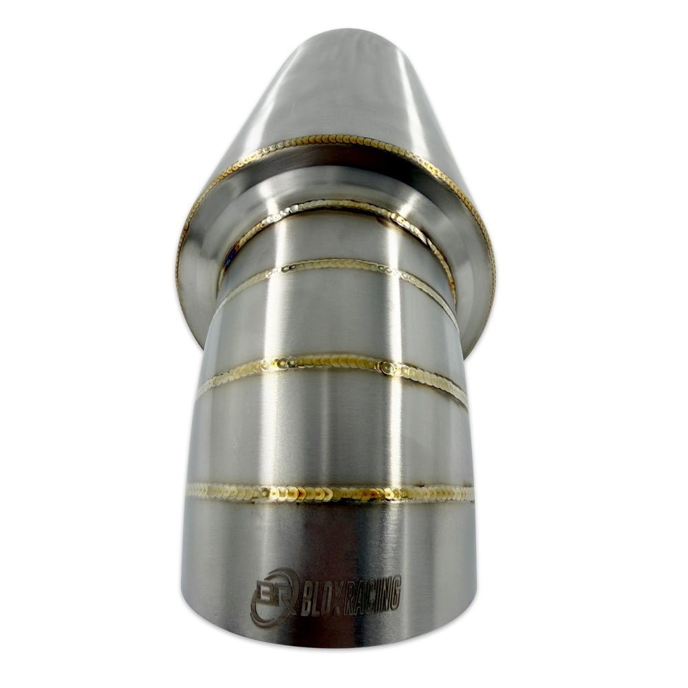 BLOX Racing Universal Street Muffler - 3.5" Turndown Tip - BLOX Racing