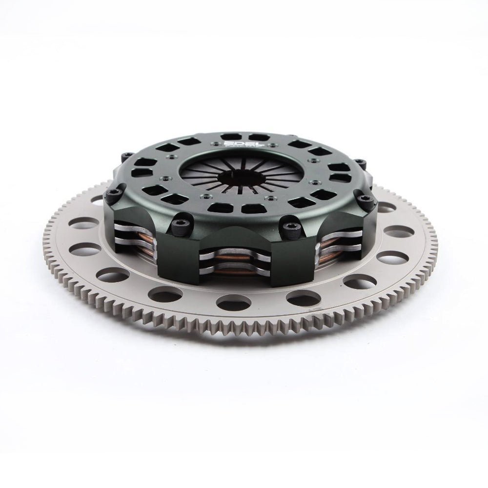 BLOX Racing WRX Twin Disc Clutch 7.25" Sprung by Edel for BLOX Racing (EJ 255) - BLOX Racing