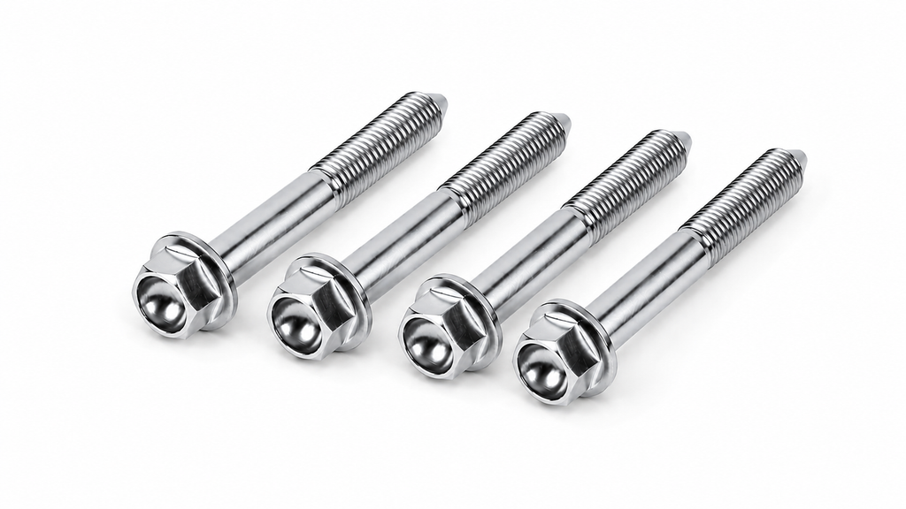 SpeedFactory Racing Titanium Front Upper Control Arm Bolt Kit for EK Civic