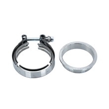 Load image into Gallery viewer, CT5RX SS Manifold Side Inlet / Downpipe Outlet Flange and Clamp Set (Dual V-Band Hsg)