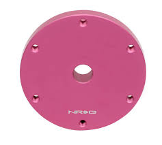 NRG Short Hub Steering Wheel Adapter | Thrustmaster | Pink