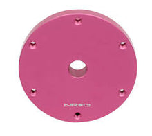 Load image into Gallery viewer, NRG Short Hub Steering Wheel Adapter | Thrustmaster | Pink