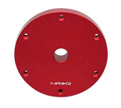 NRG Short Hub Steering Wheel Adapter | Thrustmaster | Red