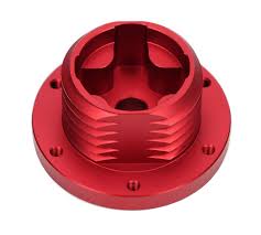 NRG Short Hub Steering Wheel Adapter | Thrustmaster | Red