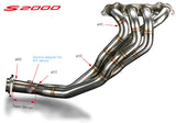 Toda Racing F20C/F22C (AP1/AP2) TODA Standard Exhaust Manifold (4-2-1 SUS)
