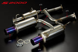Toda Racing F20C/F22C(AP1/AP2) Ø70mm High Power Muffler System for TODA 2.35/2.4L KIT