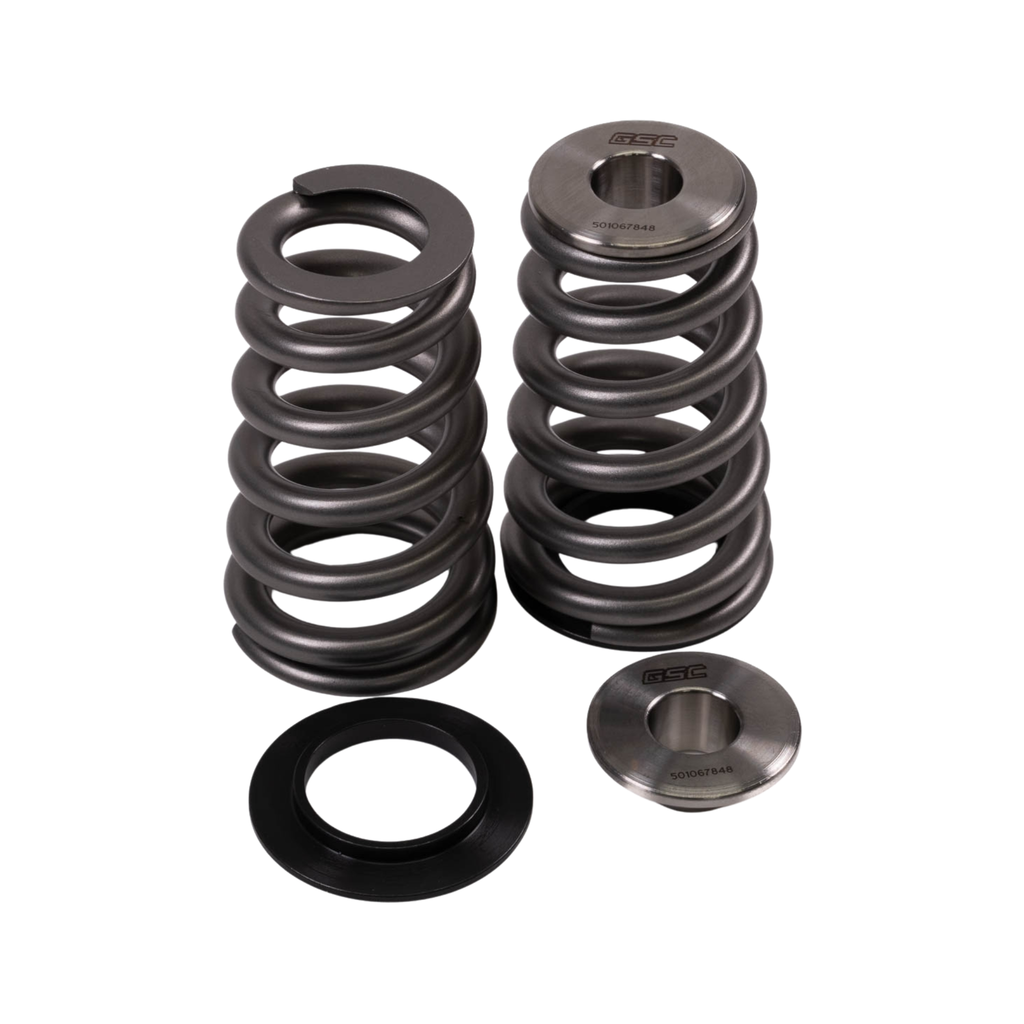 GSC Power Division Conical spring kit with Ti Retainer and Spring Seat - Mustang 5.0L Coyote GEN 1/2