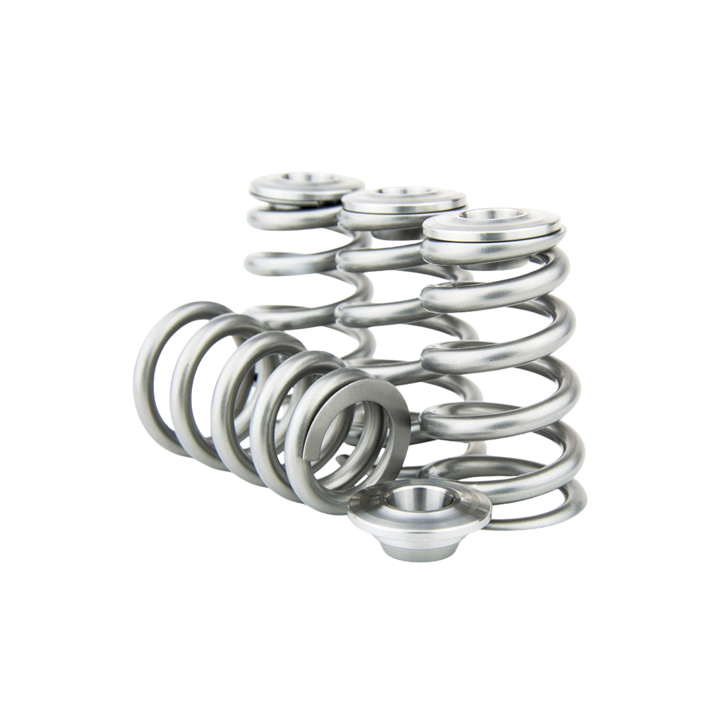 GSC Power Division Single Conical Valve Spring and Titanium Retainer Kit. Shim over/Shimless Bucket Only - 3SGTE