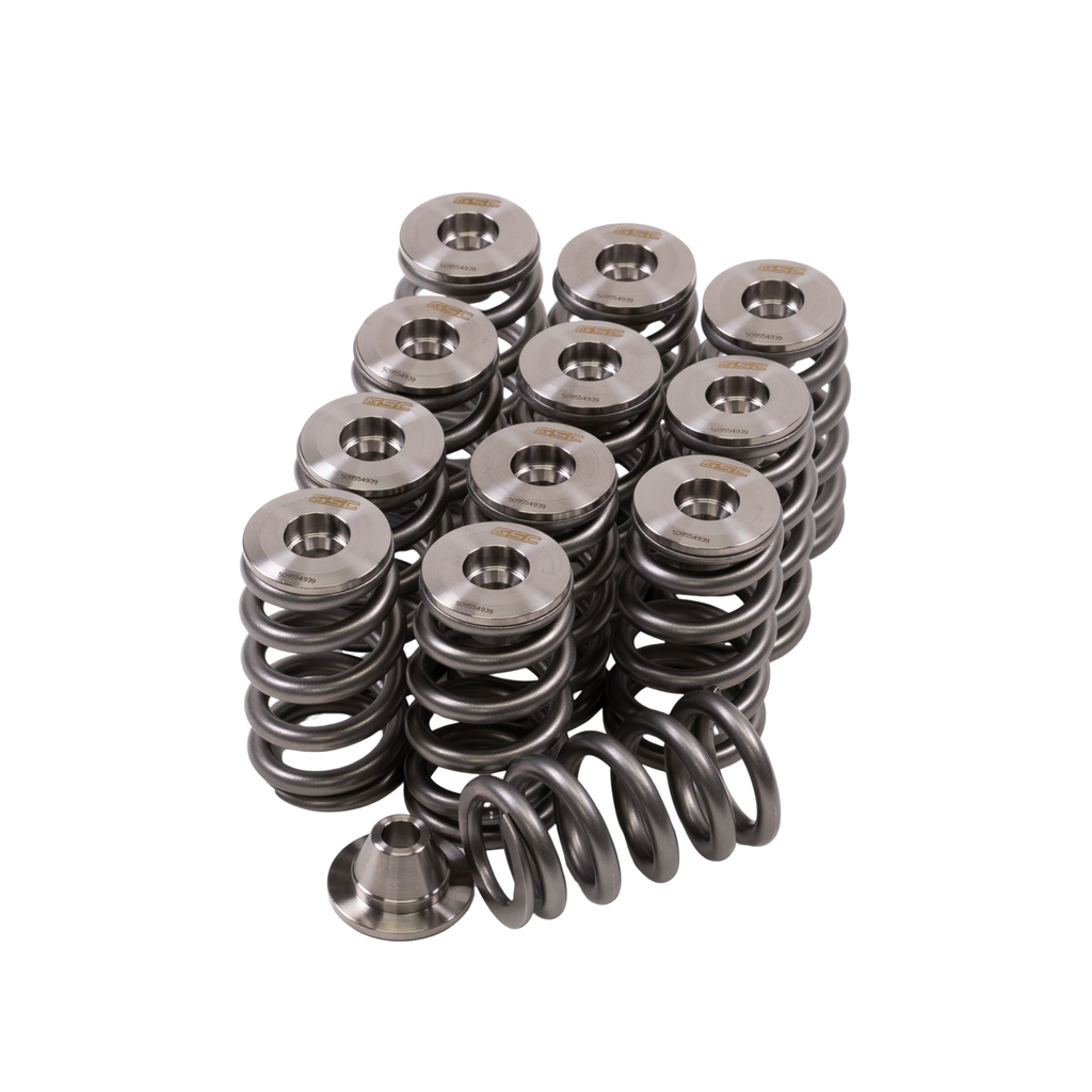 GSC Power Division Beehive HP Spring kit with Ti retainer for hydro or shim style tappet (.375" shim) - Maverick Turbo