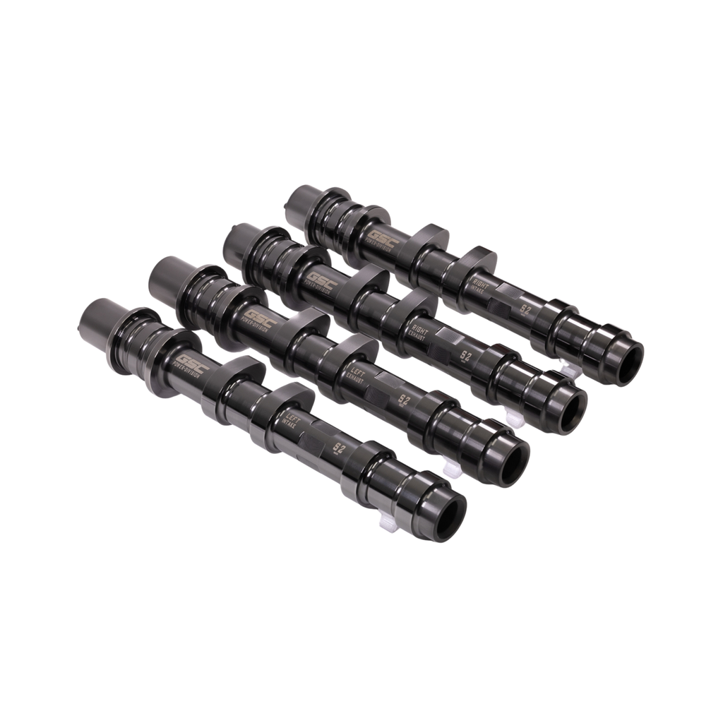 GSC Power Division Cam Set. Use with Upgraded Turbo 350-550whp, Fast Spooling  (Cam Trigger on Gear) - Subaru EJ205 WRX  02-05
