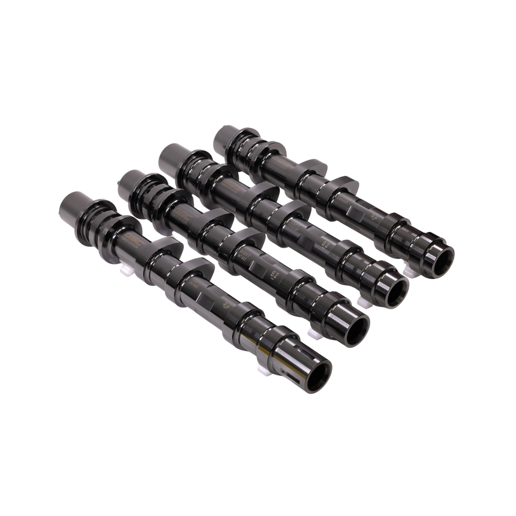 GSC Power Division Cam set. Use with Stock or Upgraded Turbo 300-500whp, Fast Spooling no loss of bottom end power, Upgraded Springs Required - Subaru EJ257 WRX STI 04-07