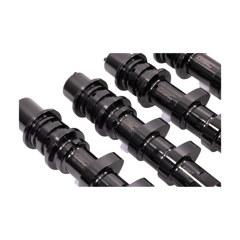 GSC Power Division Cam Set. Use with Upgraded Turbo Built head and Motor 750-1000whp, Upgraded Springs Required - Subaru EJ257 WRX STI 08+