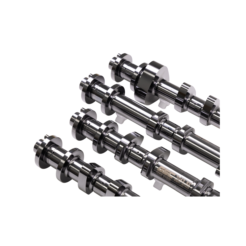 GSC Power Division Cam Set. Use with Upgraded Turbos, 500-1000WHP. Upgraded Springs required  Road Race/Drag/ Street (NO HEAD MOD REQUIRED) - Nissan VR30DDTT