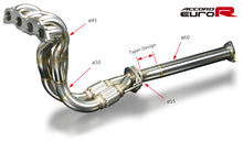 Load image into Gallery viewer, Toda Racing K20A (CL7) Exhaust Manifold (4-2-1 SUS)