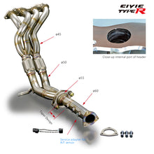 Load image into Gallery viewer, Toda Racing K20A (FD2) Exhaust Manifold (4-2-1 SUS)