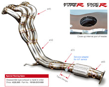 Load image into Gallery viewer, Toda Racing K20A (DC5/EP3) Exhaust Manifold (4-2-1 SUS)
