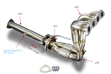 Load image into Gallery viewer, Toda Racing K24A(RB1) Absolute/200HP Spec Exhaust Manifold (4-2-1 SUS)