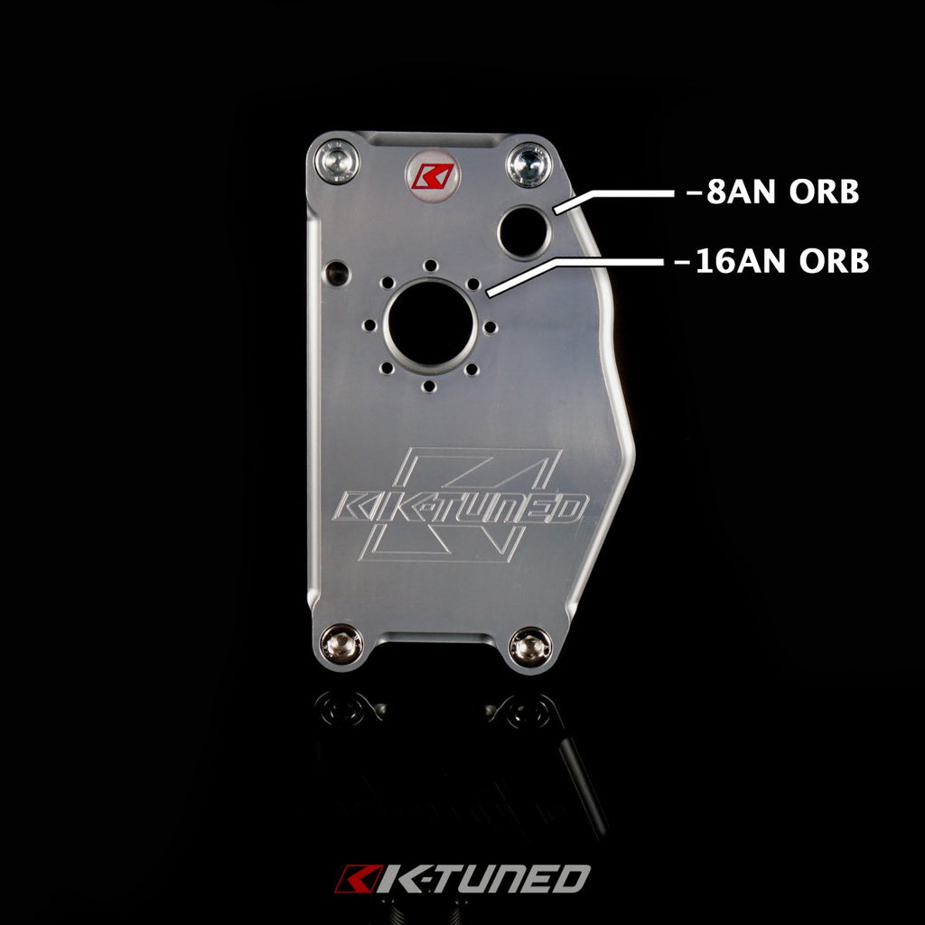 K-Tuned Complete K-Series Alternator Water Plate Kit (W/ Electric Water Pump)