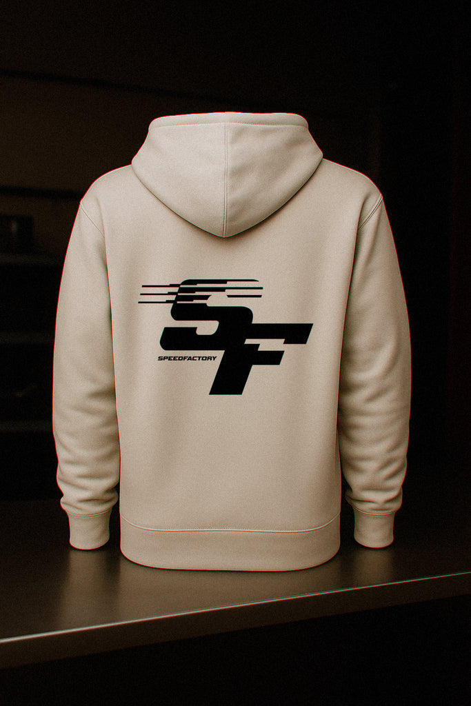 SpeedFactory Racing New Era Hoodie (Bone)
