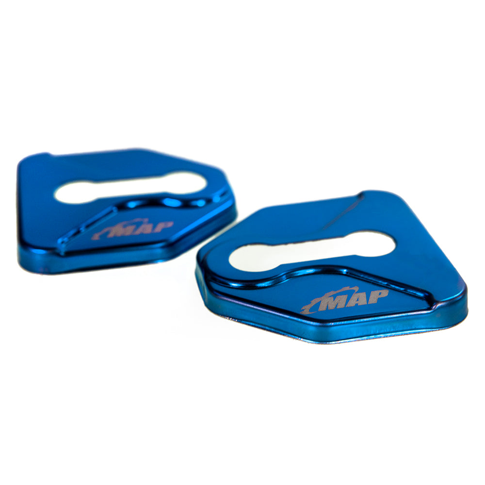MAPerformance Door Striker Covers | 2015-2021 Subaru WRX/STI (SUB-4G-DSC)