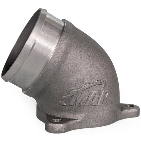 MAPerformance Turbo Compressor 3" Inlet Pipe V2 | 2008-2015 Mitsubishi Evo X (EVOX-TIP-REV2)