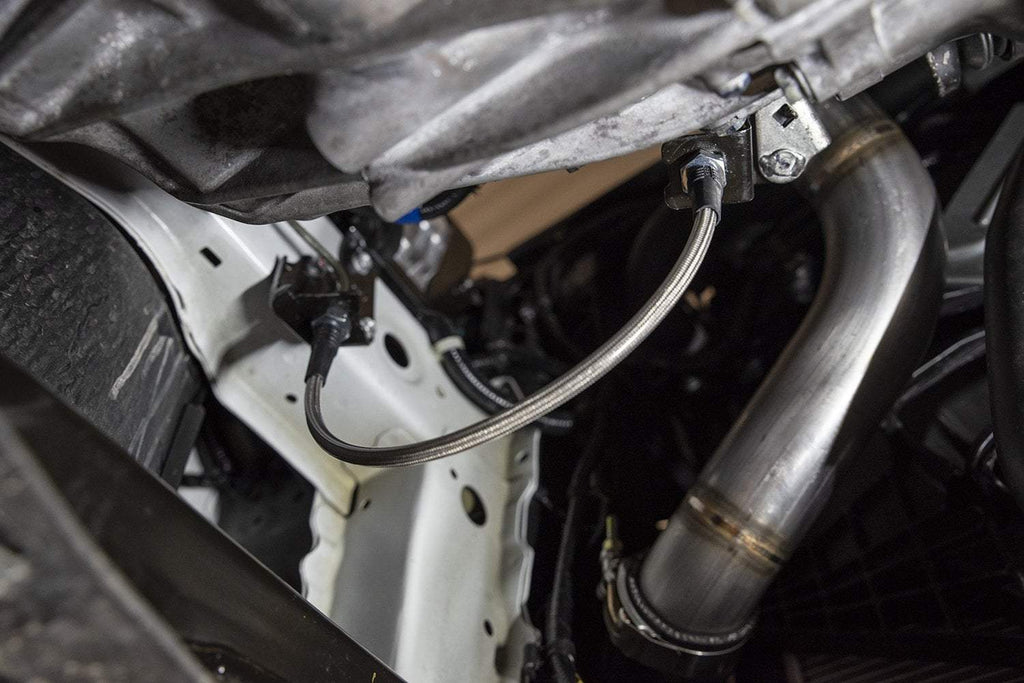 MAP Stainless Braided Clutch Line | 2016+ Honda Civic 1.5T (HDAX-CLK-SS)