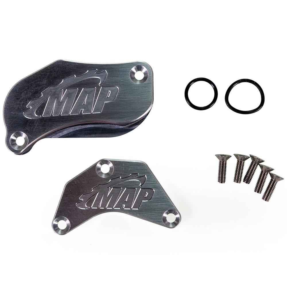 MAPerformance Honda L15 Timing Tensioner & Cam Holder Covers | 2016-2021 Honda Civic/CR-V/Accord 1.5T (HDAX-L15-TIC/CHC)