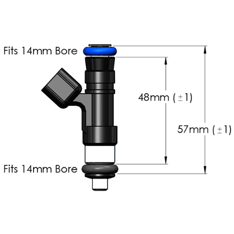 Port Injection Fuel Rail Kit by MAPerformance | 2016-2021 Honda Civic 1.5T (HDAX-PIA)