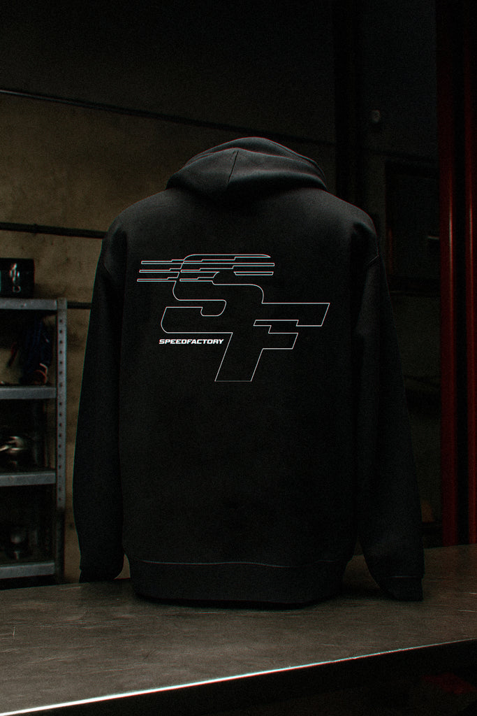 SpeedFactory Racing Black New Era Hoodie