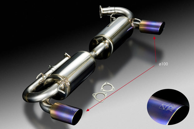 Toda Racing C30A (NA1 / type I) High Power Muffler System