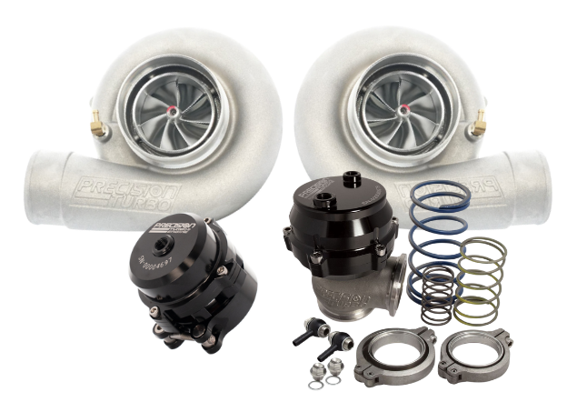 Precision Turbo - TURBO PACKAGE, MIRROR IMAGE 7675 TURBOS W