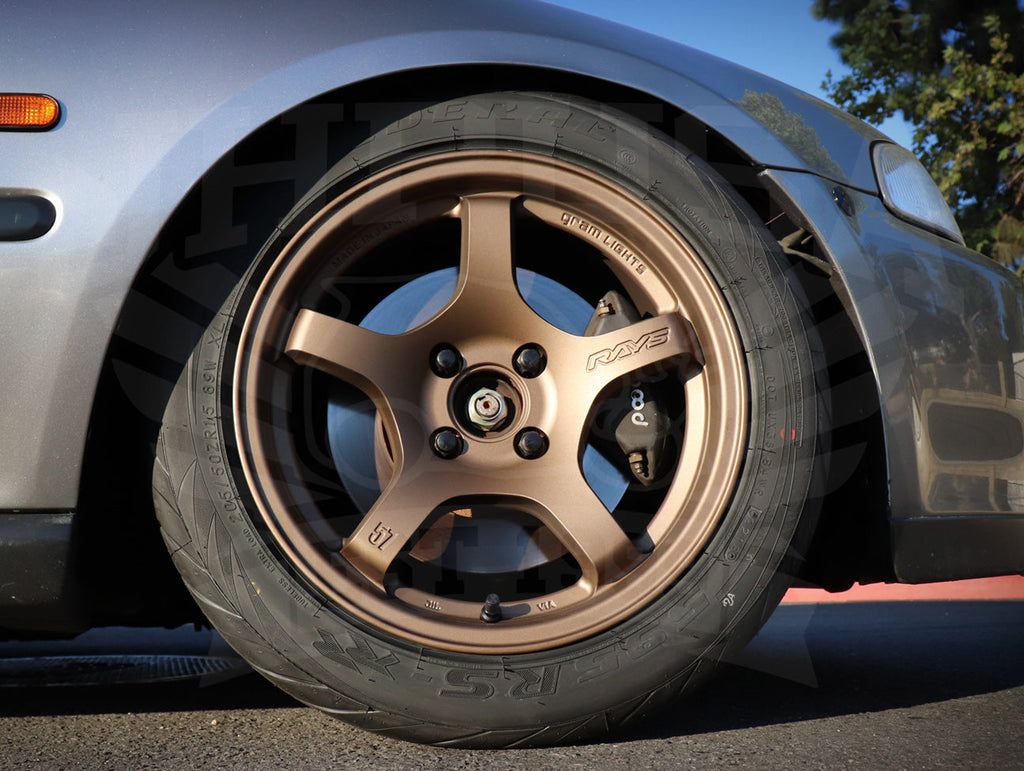 Rays Gram Lights 57CR Wheels - Bronze 15x8 / 4X100