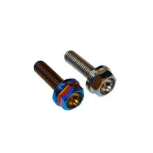 Load image into Gallery viewer, SpeedFactory Racing M6x1.0x20mm Titanium Flange Bolts (Single Bolts)