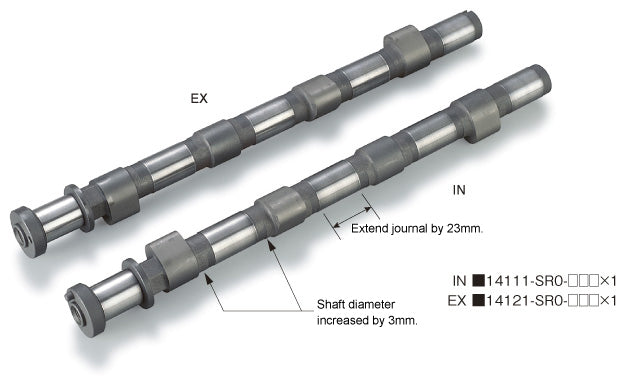 Toda Racing SR20DE/DET High Power Profile Camshaft