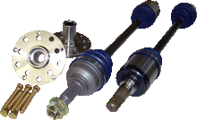 Load image into Gallery viewer, Drive Shaft Shop 2002-2007 WRX (GD) with STi R180 Differential 900HP Rear Axle/Hub kit (Pair)