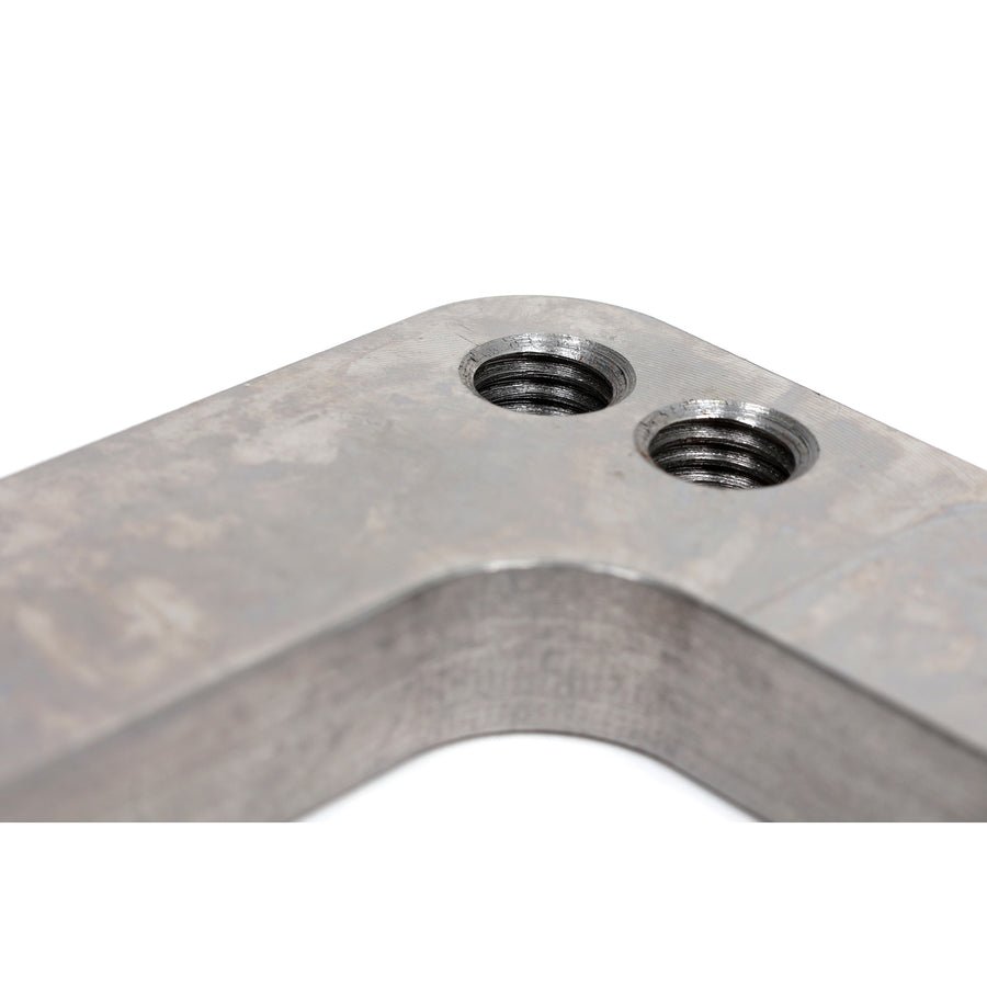 T3 / T4 Dual Pattern Inlet Flange - Open / Threaded - BLOX Racing