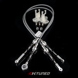 K-Tuned H/F Series Race-Spec Shifter Cable/Bracket