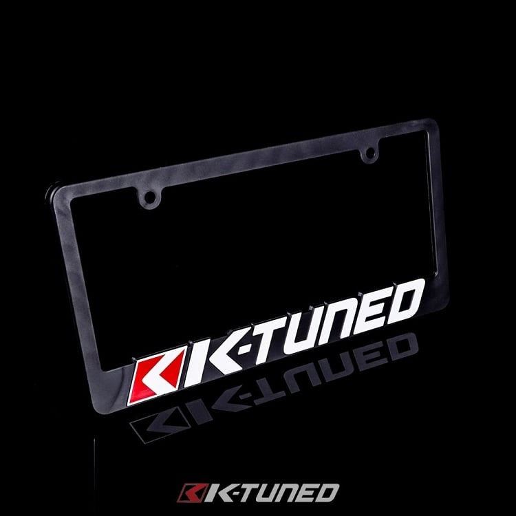 K-Tuned License Plate Frame