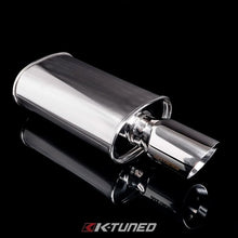 Load image into Gallery viewer, K-Tuned Universal Muffler - Polished / Long (Center Inlet / Outlet)