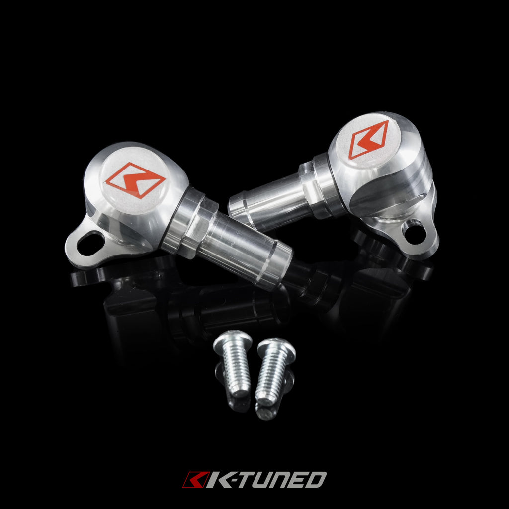 K-Tuned Oil Cooler Fittings (Side And Rear) with Hose end