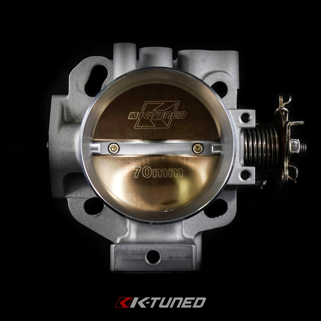K-Tuned 70mm Cast Throttle Body Dual PRB/RBC Bolt Pattern